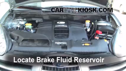 2006 Subaru B9 Tribeca 3.0L 6 Cyl. Brake Fluid Add Fluid